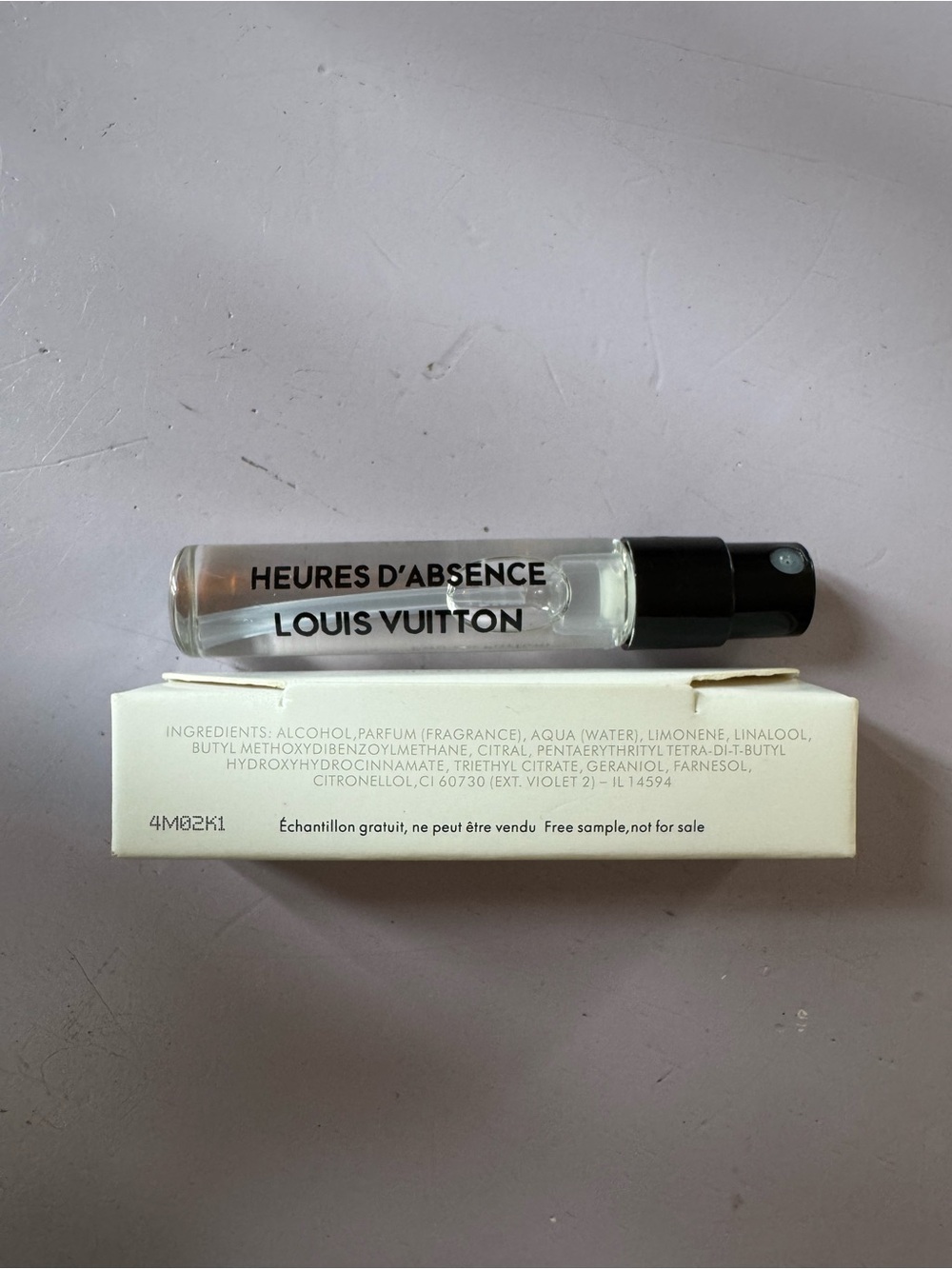Louis Vuitton HEURES D'ABSENCE 2ml - Picture 2 of 2